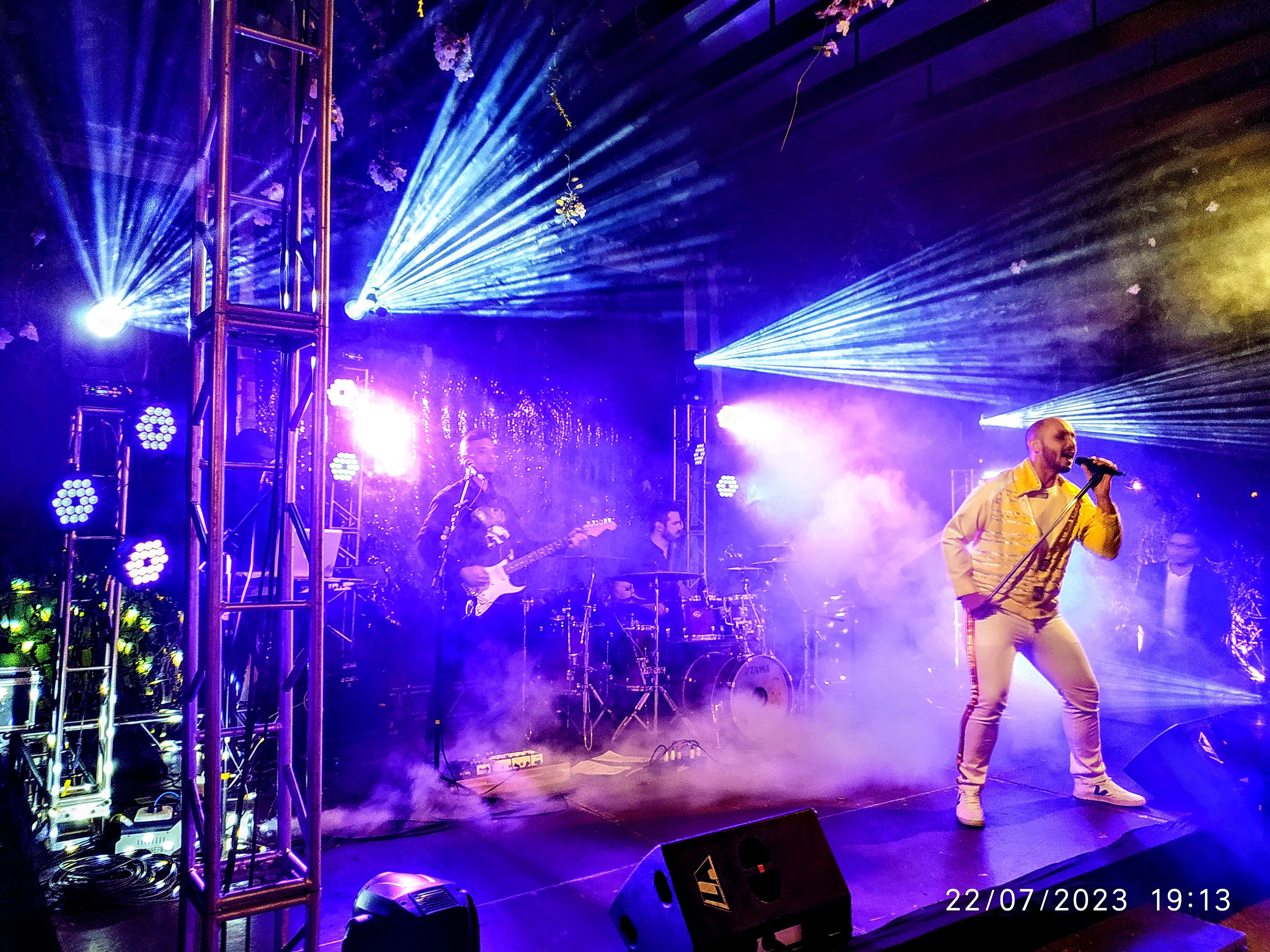 Locação de som para show micro porte III - estrutura completa para bandas ao vivo